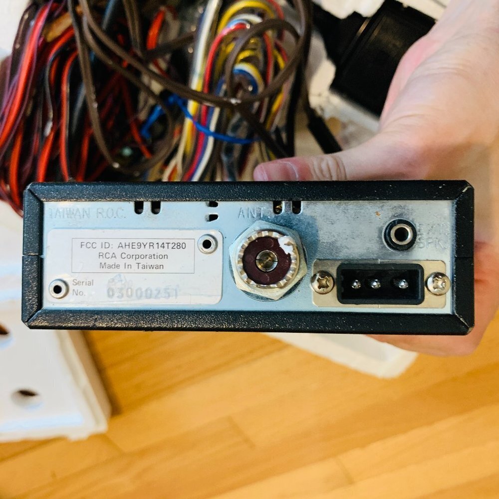 Vintage RCA 14T280 Mobile CB Radio Transceiver 40 Channel With Org. Box - Picture 15 of 15